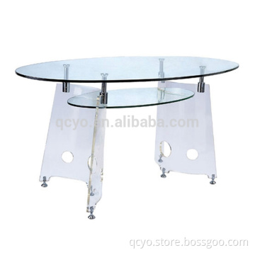 factory supply customized acrylic dining table acrylic board chair